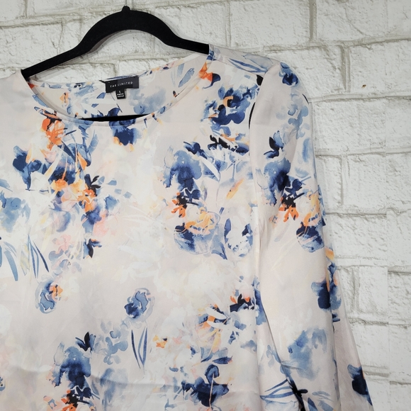 The Limited Floral long Blouse, size L - Picture 8 of 14